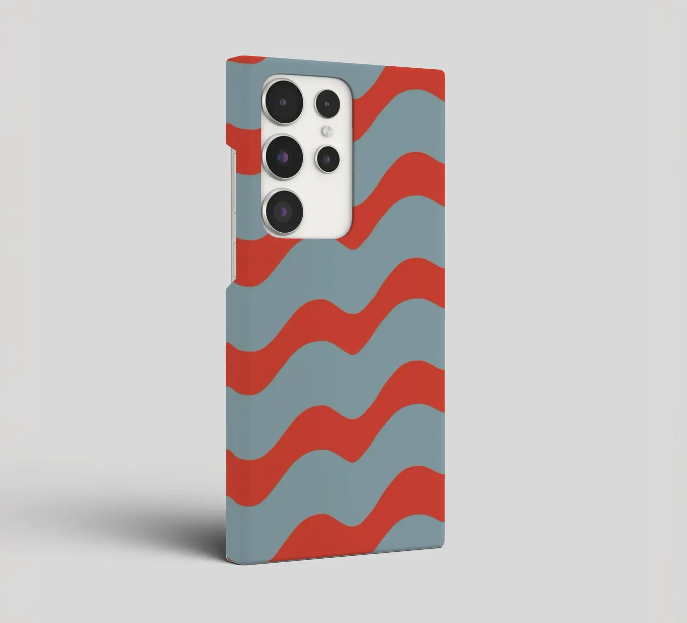 Waves pattern 15 samsung phone case by Little Dean