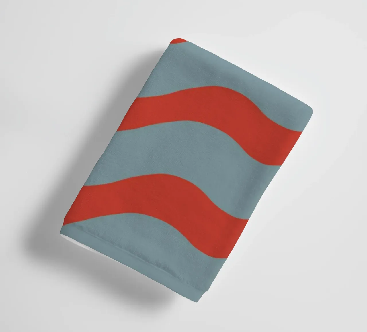 Waves pattern 15 Handtuch von Little Dean