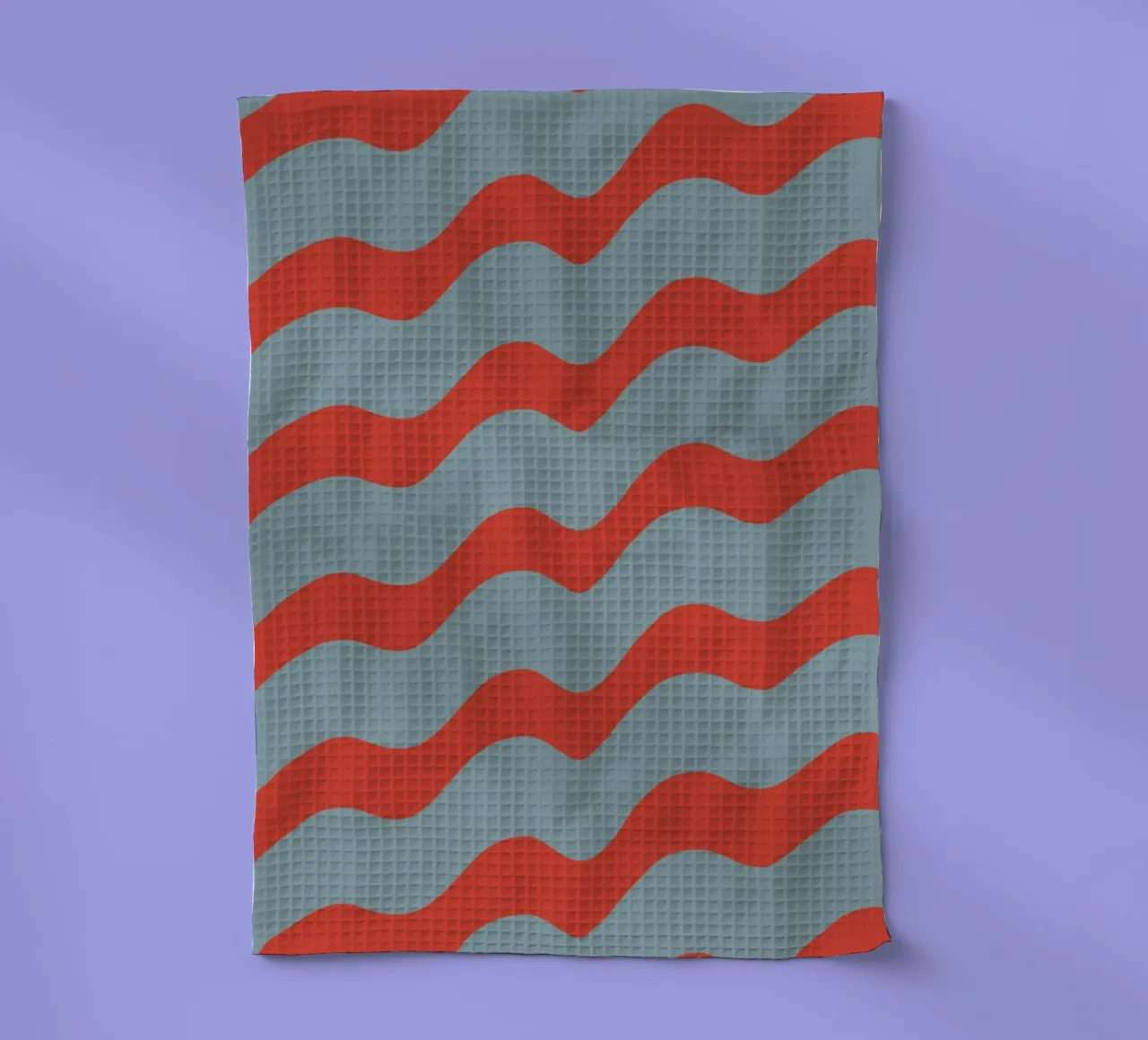 Motif des vagues 15 torchon de Little Dean