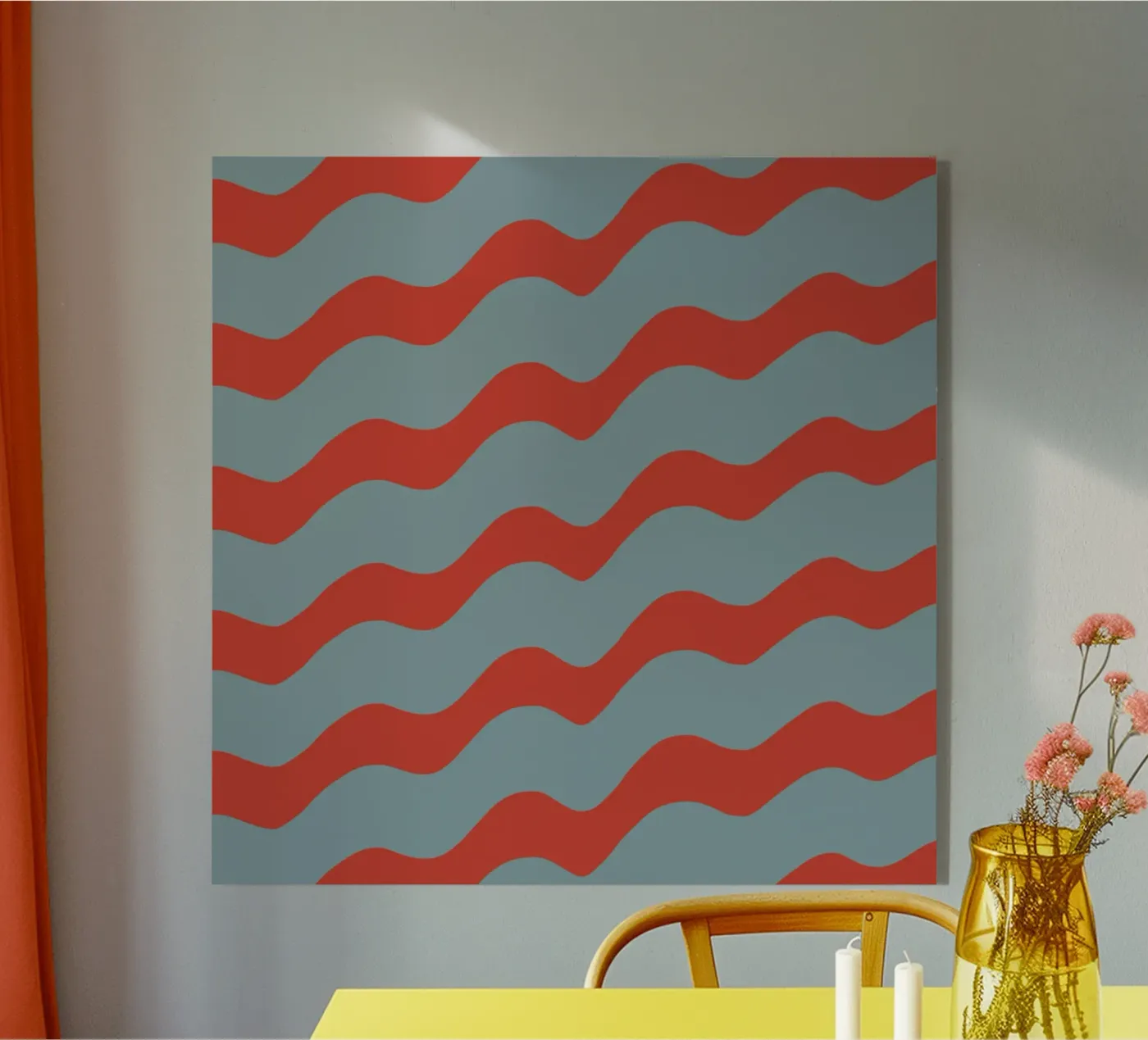 Waves pattern 15 plexiglass da Little Dean