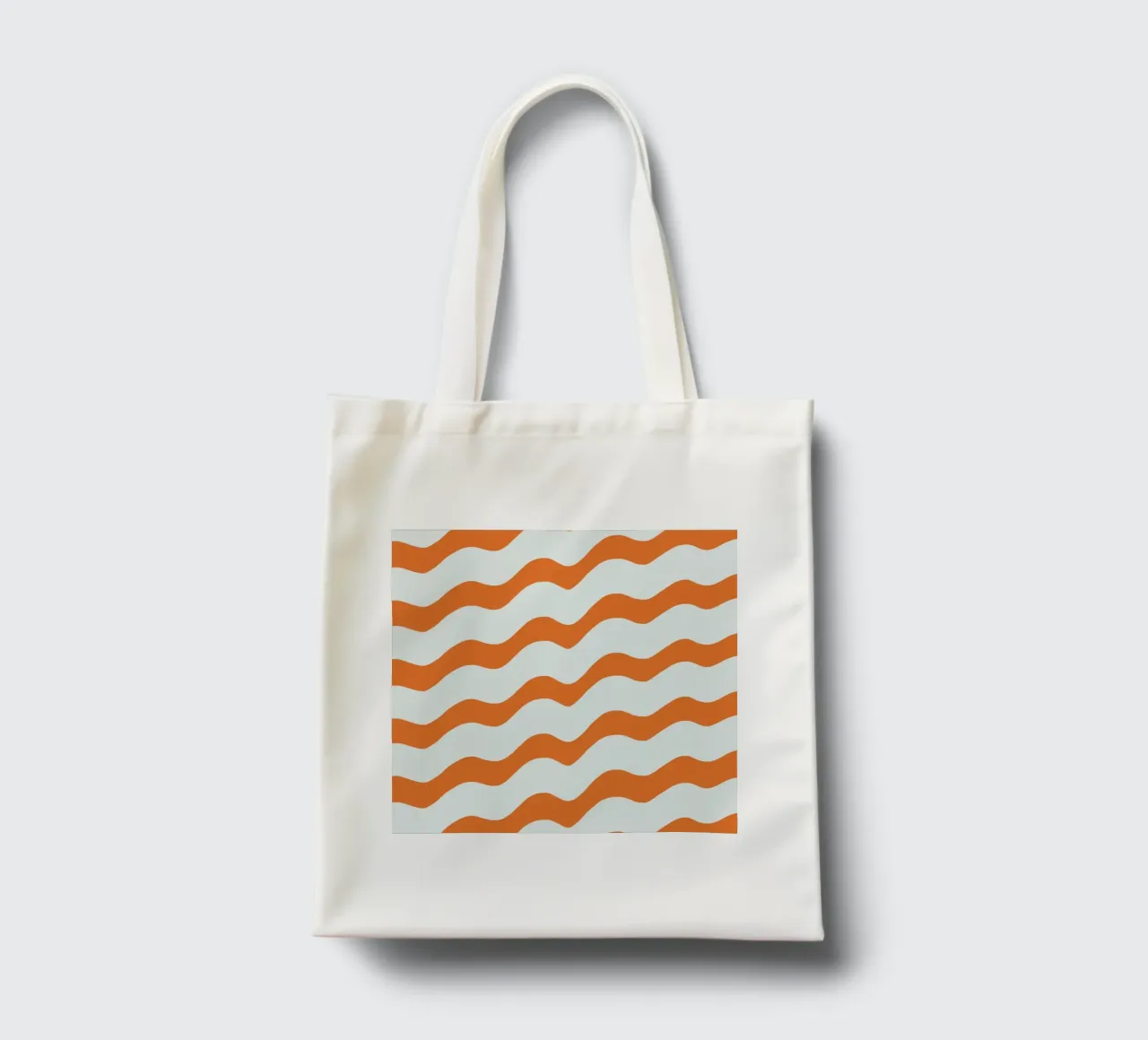 Waves pattern 16 tote bag by Little Dean