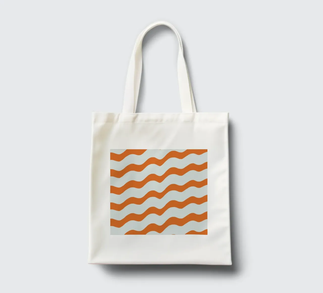 Waves pattern 16 tote bag by Little Dean