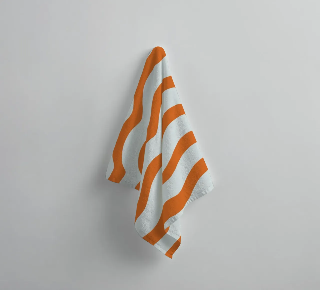Waves pattern 16 towel by Little Dean