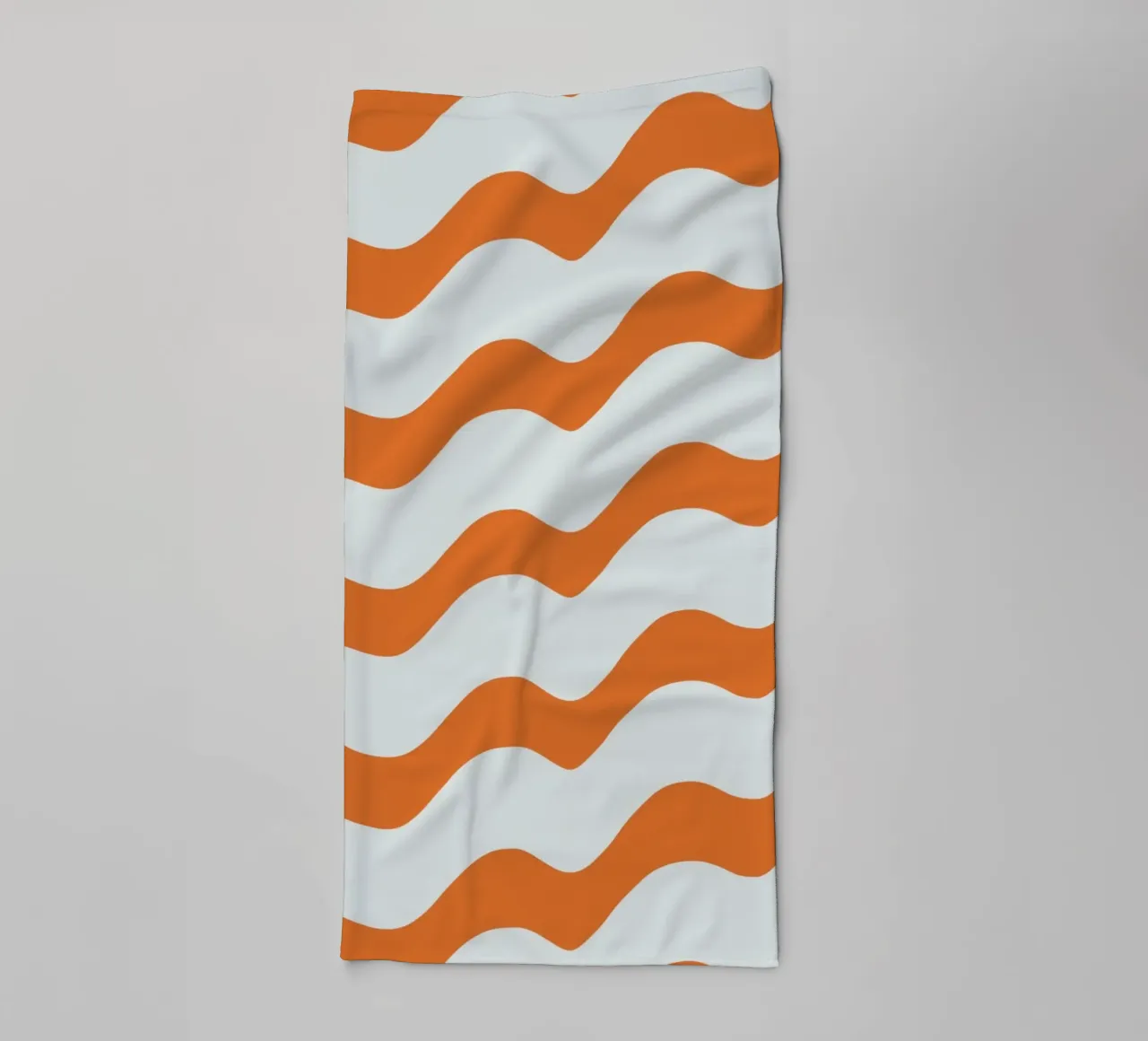 Waves pattern 16 towel by Little Dean