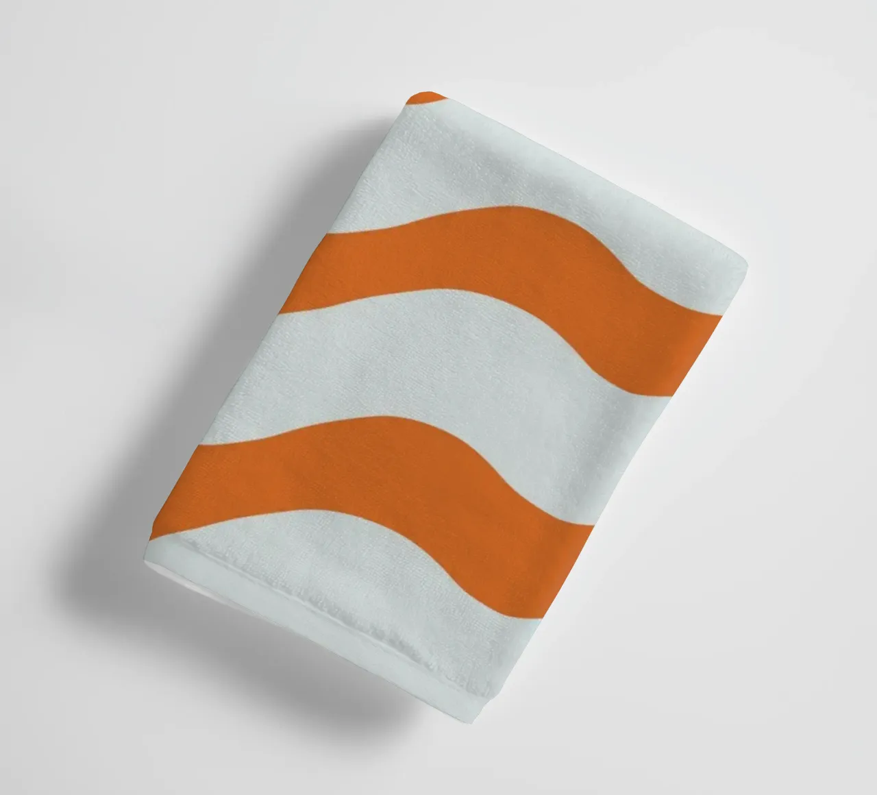 Waves pattern 16 towel by Little Dean