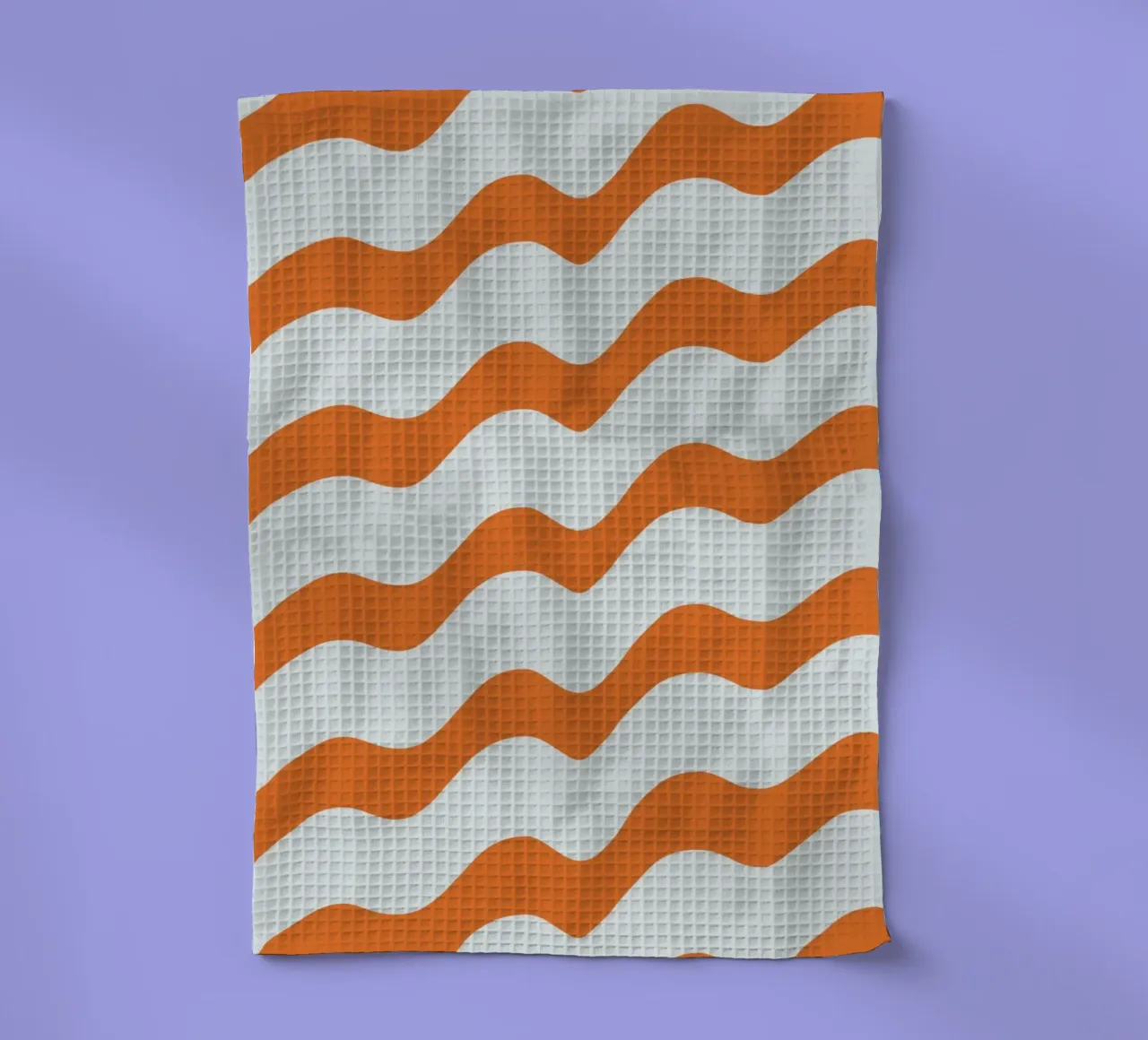 Waves pattern 16 Geschirrtuch von Little Dean