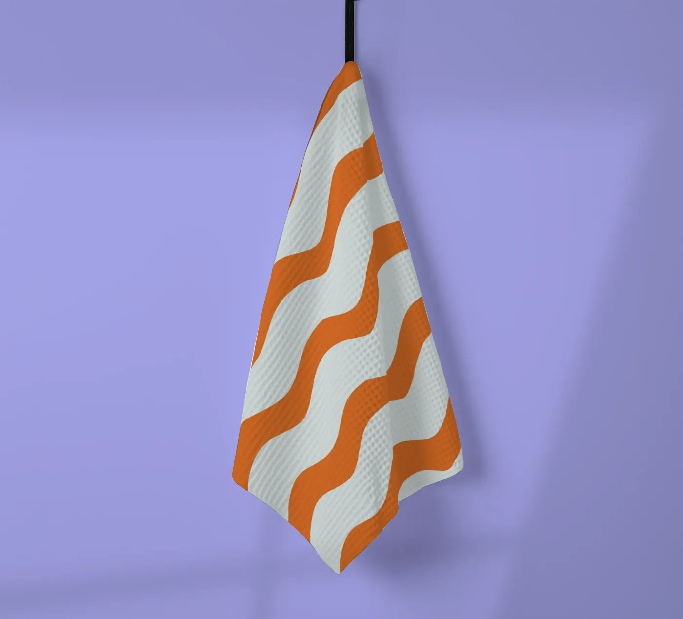 Golven patroon 16 theedoek van Little Dean