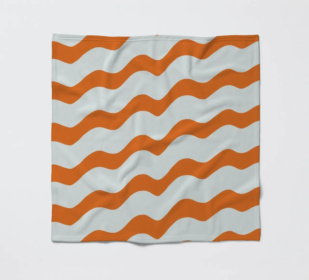 Waves pattern 16 fleece blanket by Little Dean