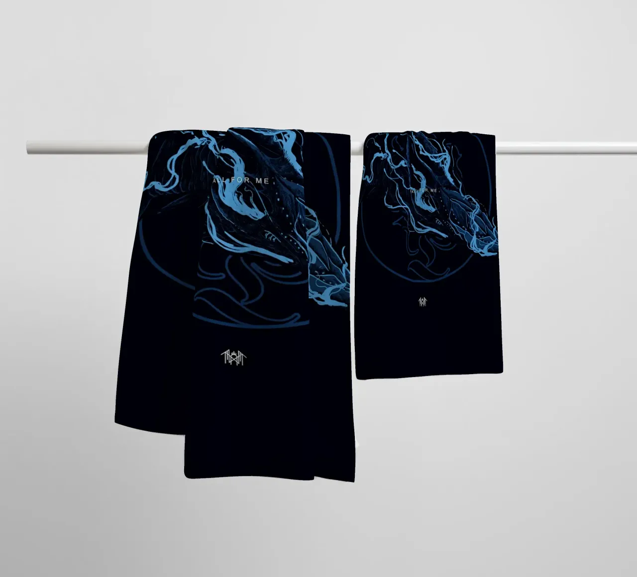 Sleep Token Abstract towel by shiners