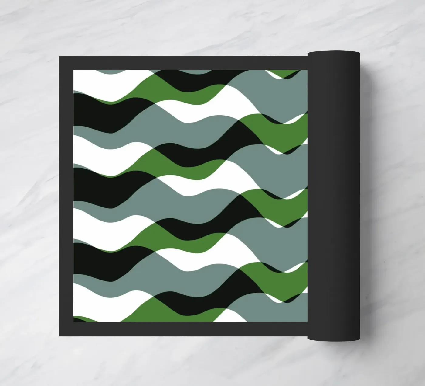 Golven patroon 20 deurmat van Little Dean