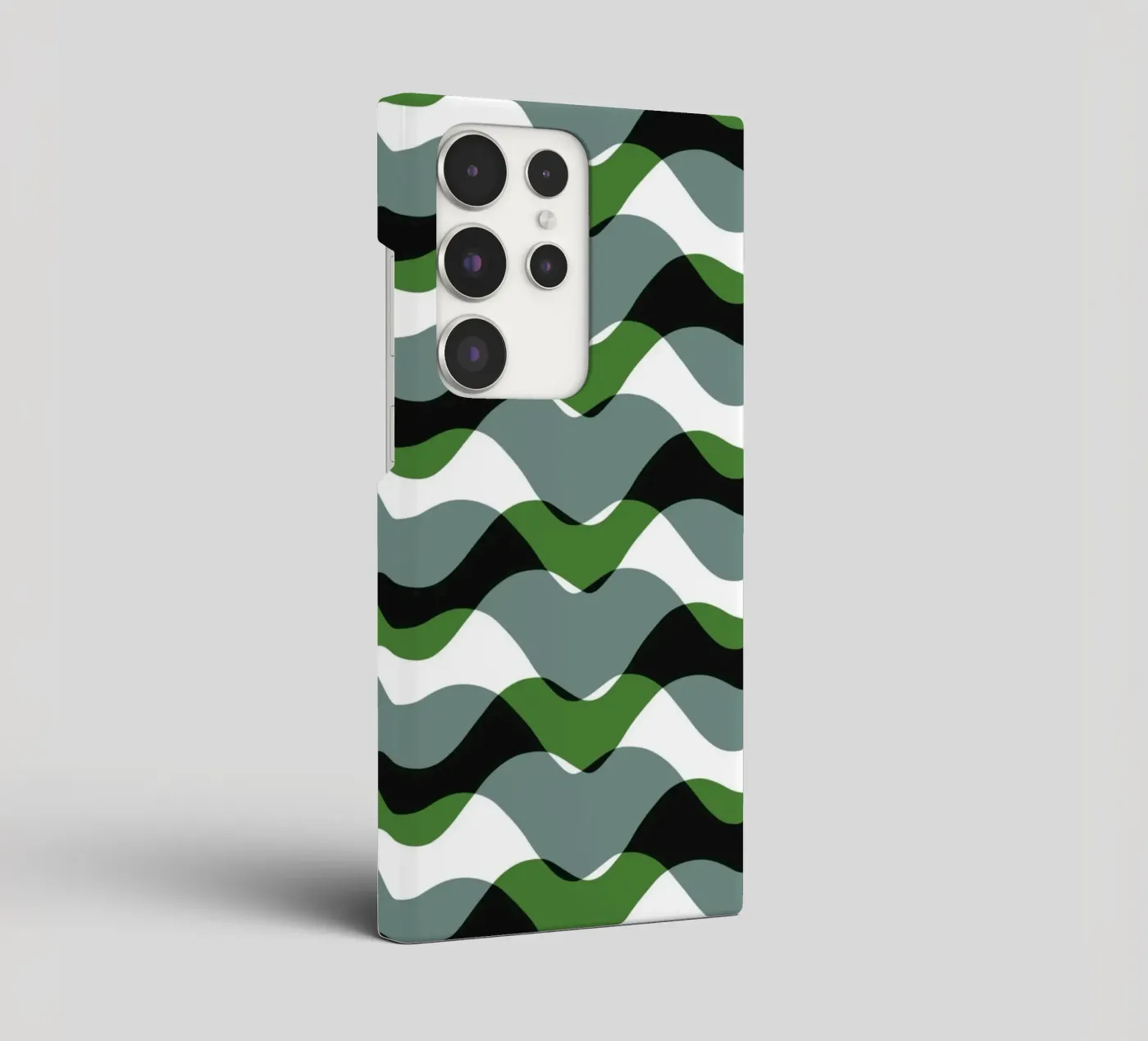 Waves pattern 20 samsung phone case by Little Dean