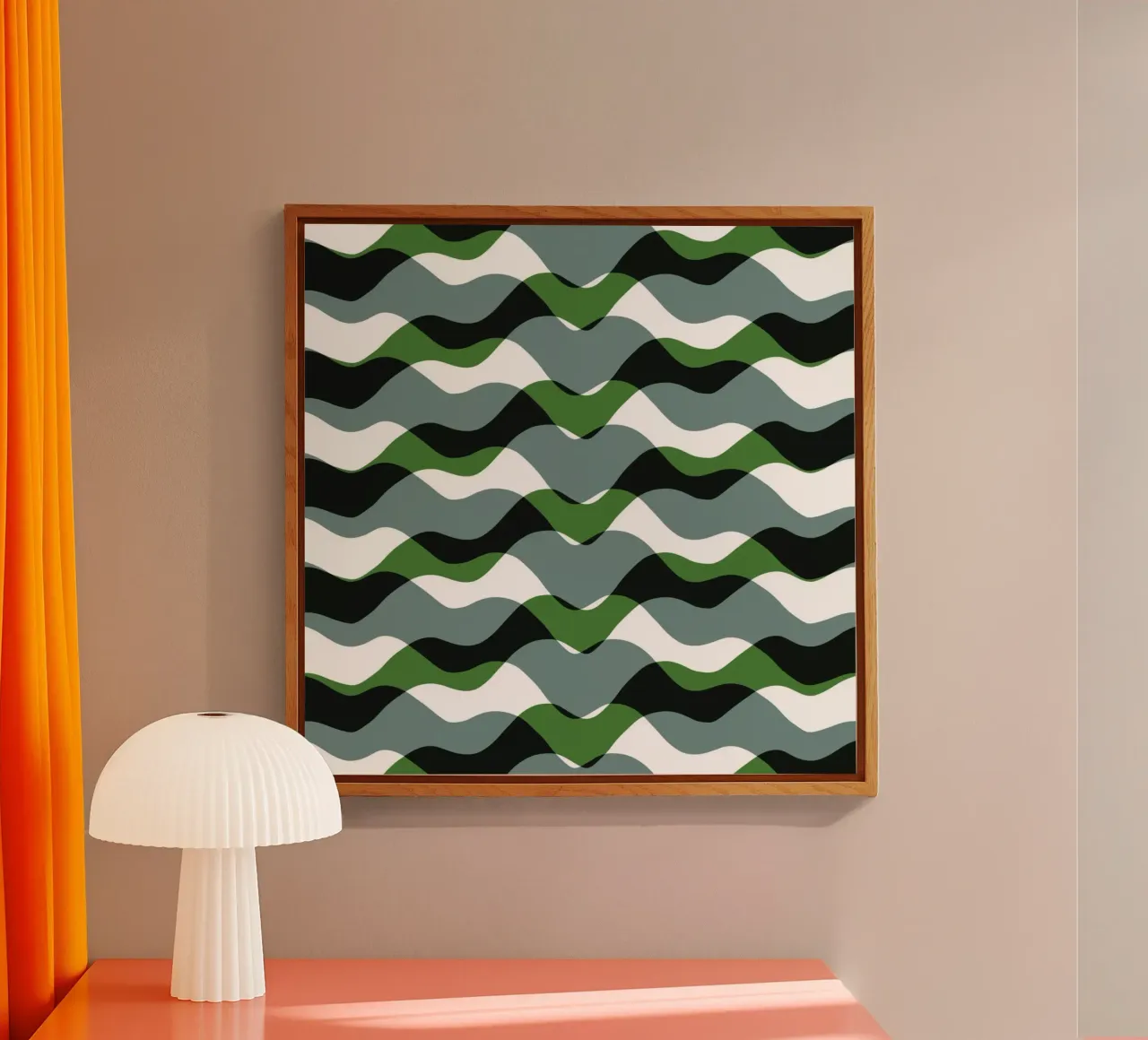 Waves pattern 20 plexiglas de Little Dean