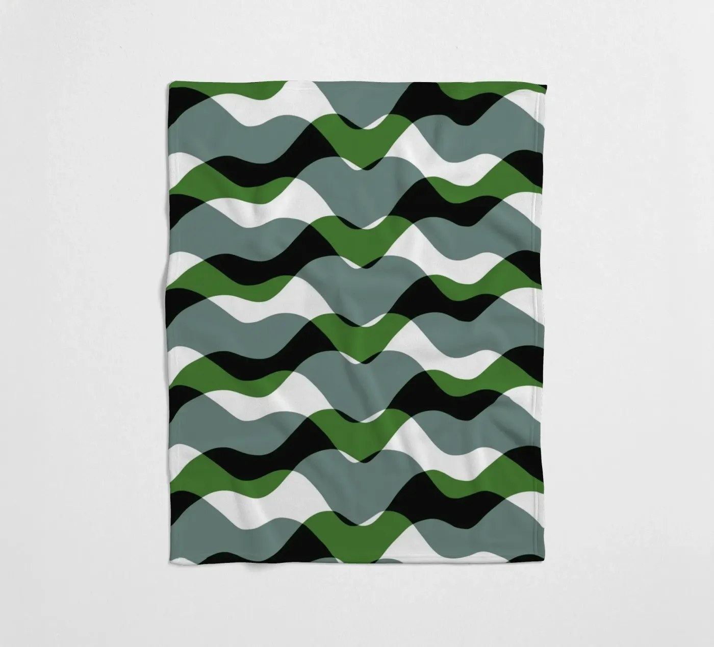 Waves pattern 20 plaid polaire de Little Dean