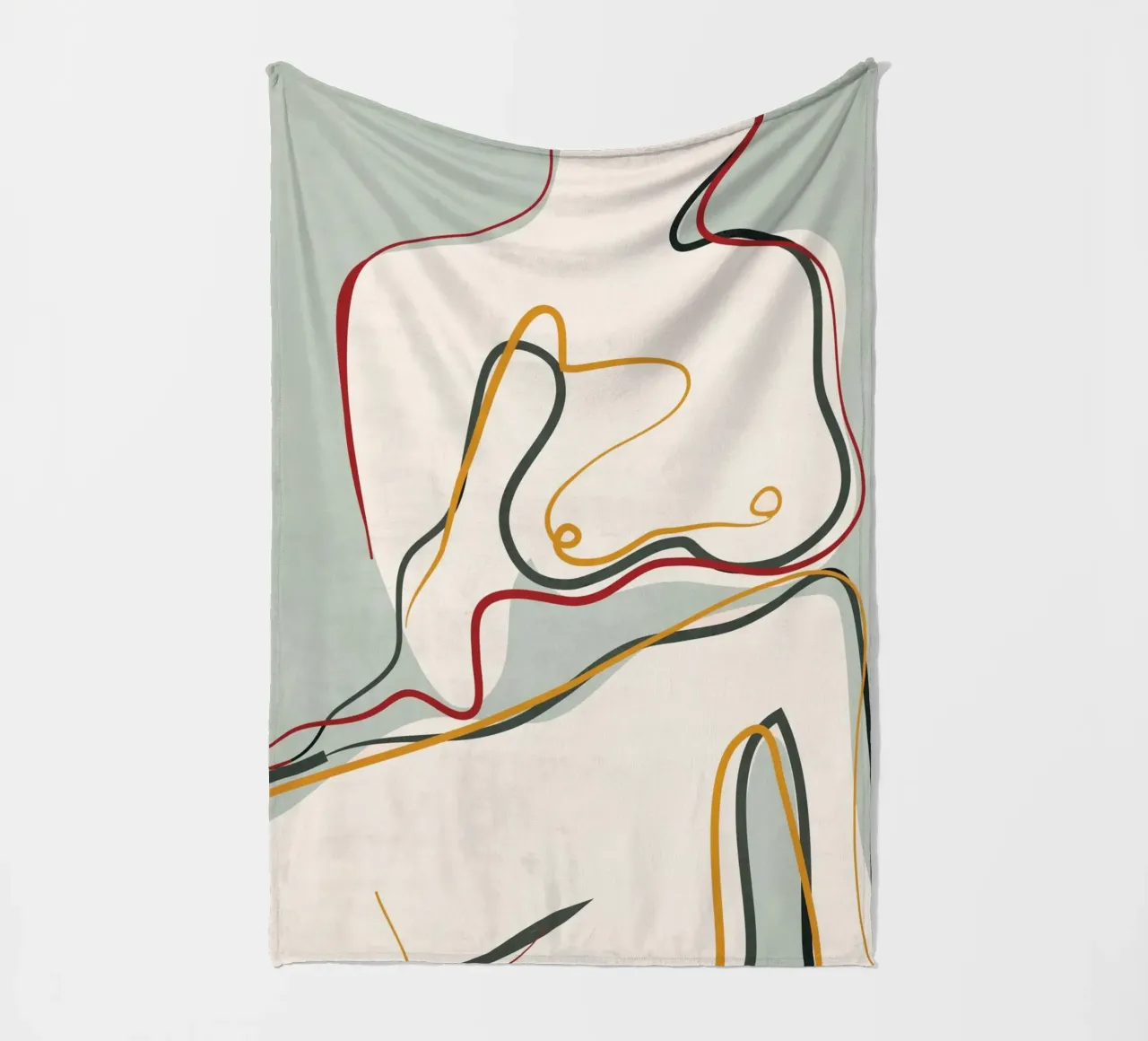 Abstract Thought Movement 1 coperta in pile da Nadjaa