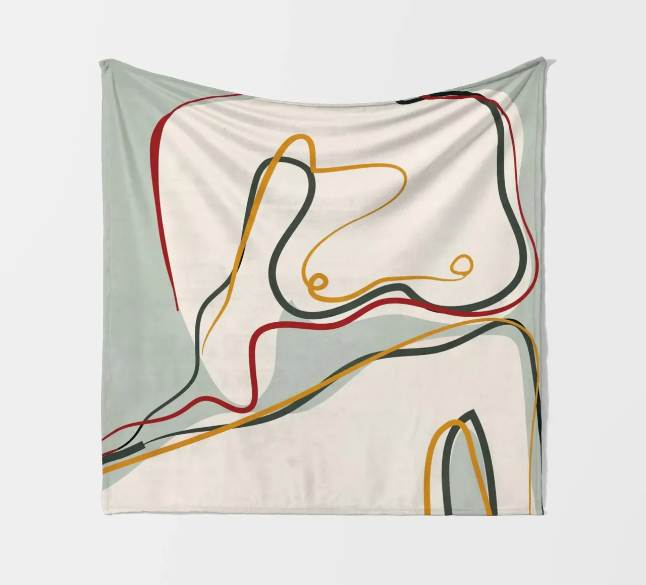 Abstract Thought Movement 1 coperta in pile da Nadjaa