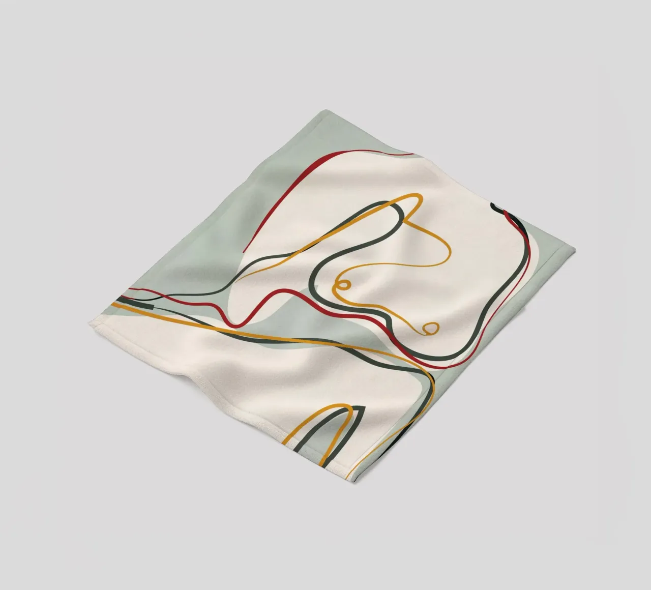 Abstract Thought Movement 1 coperta in pile da Nadjaa