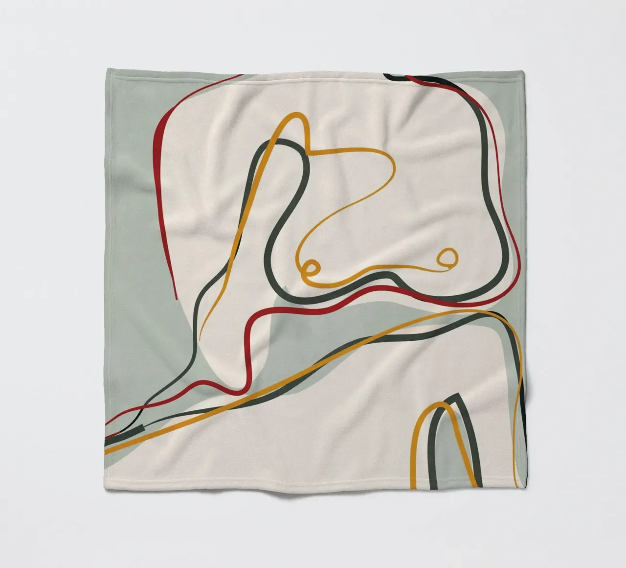 Abstract Thought Movement 1 coperta in pile da Nadjaa