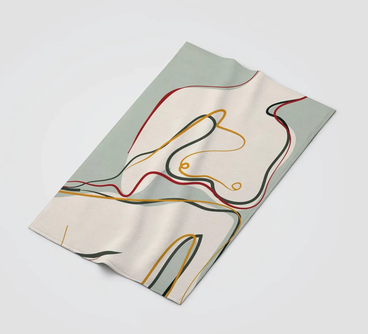 Abstract Thought Movement 1 coperta in pile da Nadjaa