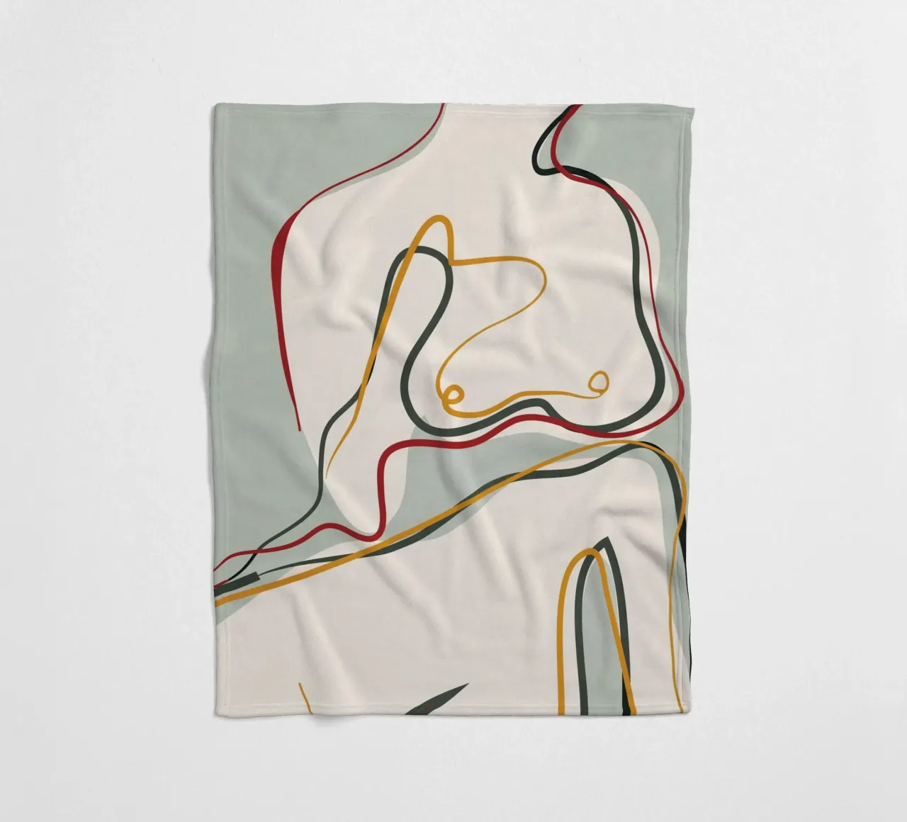 Abstract Thought Movement 1 coperta in pile da Nadjaa