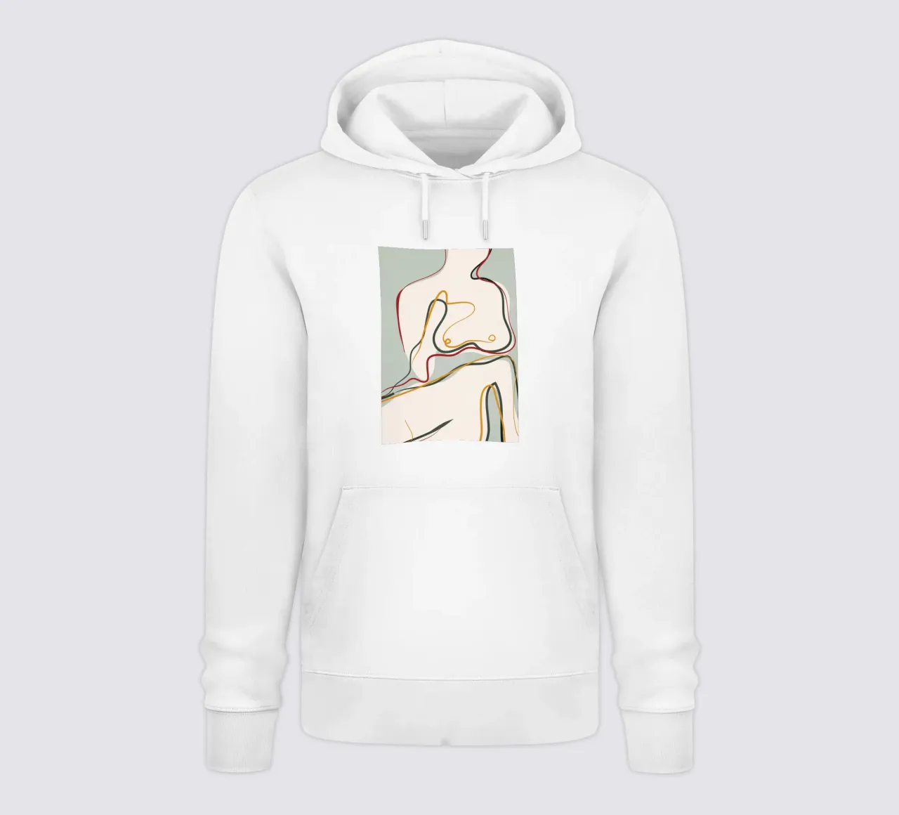 Abstract Thought Movement 1 felpa con cappuccio da Nadjaa