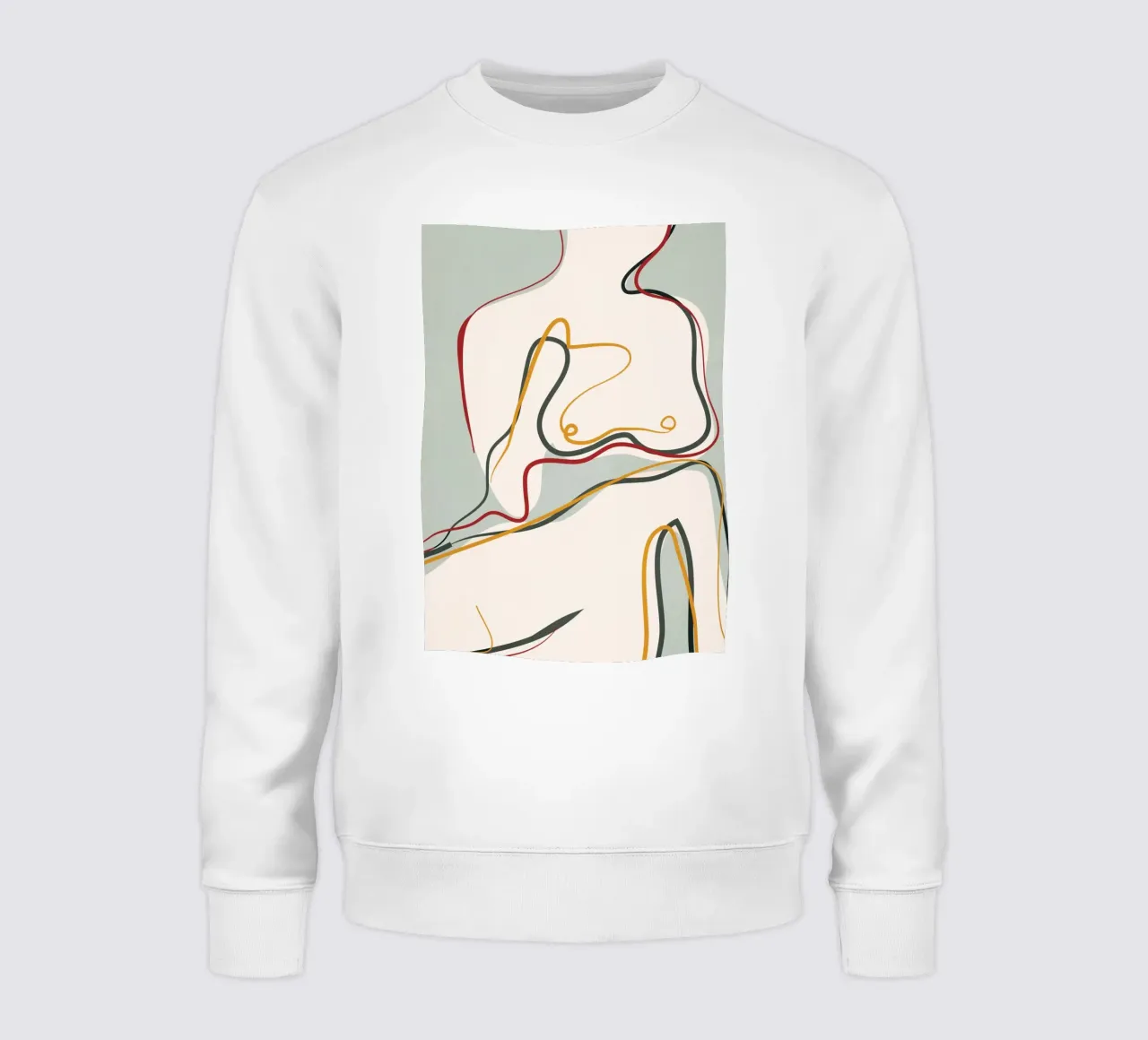 Abstract Thought Movement 1 felpa da Nadjaa