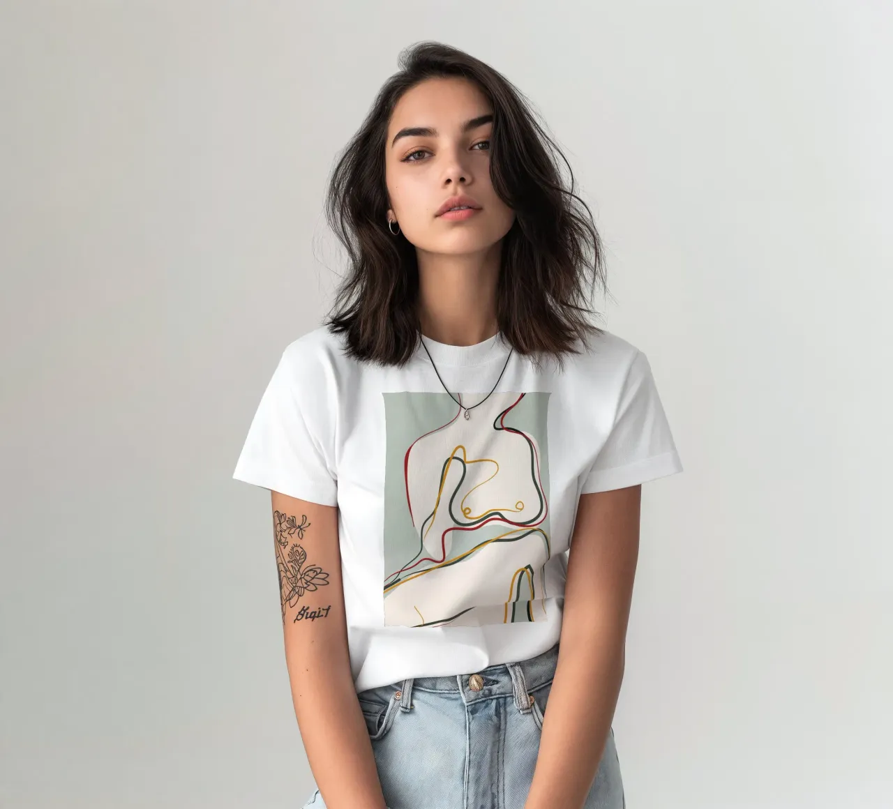Abstract Thought Movement 1 t-shirt da Nadjaa