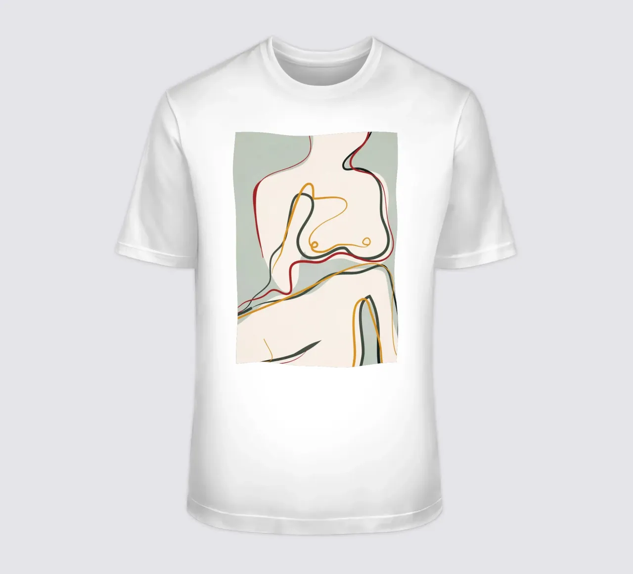 Abstract Thought Movement 1 t-shirt da Nadjaa