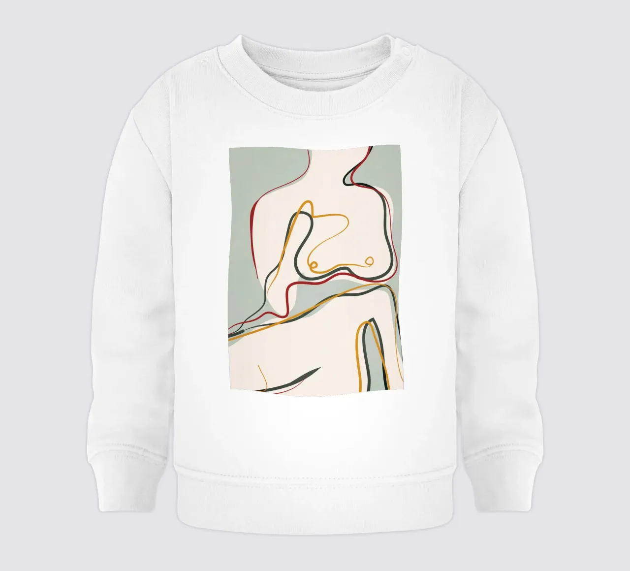 Abstract Thought Movement 1 felpa neonato da Nadjaa