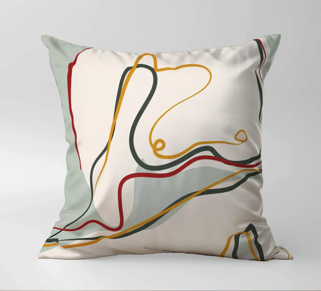 Abstract Thought Movement 1 cuscino da Nadjaa