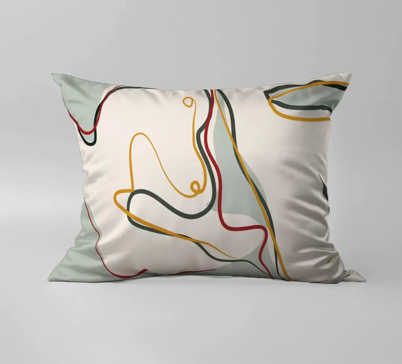 Abstract Thought Movement 1 cuscino da Nadjaa