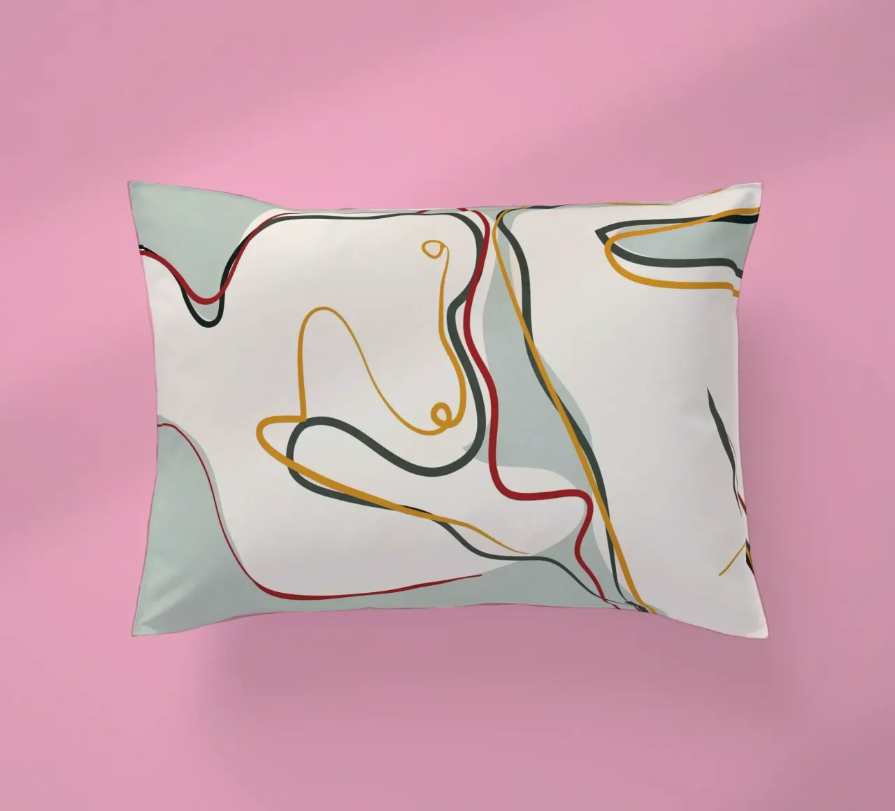 Abstract Thought Movement 1 cuscino da Nadjaa