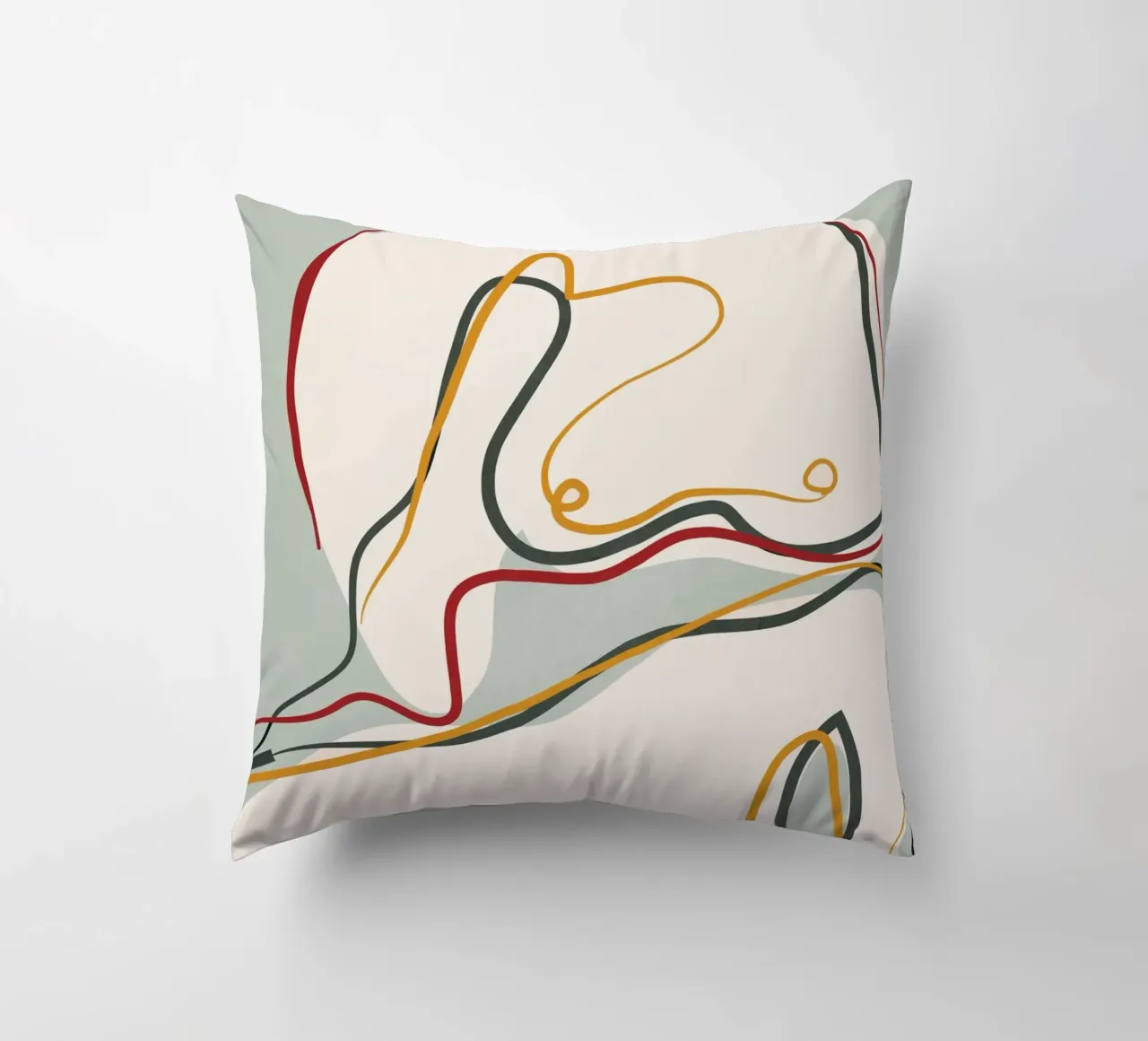 Abstract Thought Movement 1 cuscino da Nadjaa