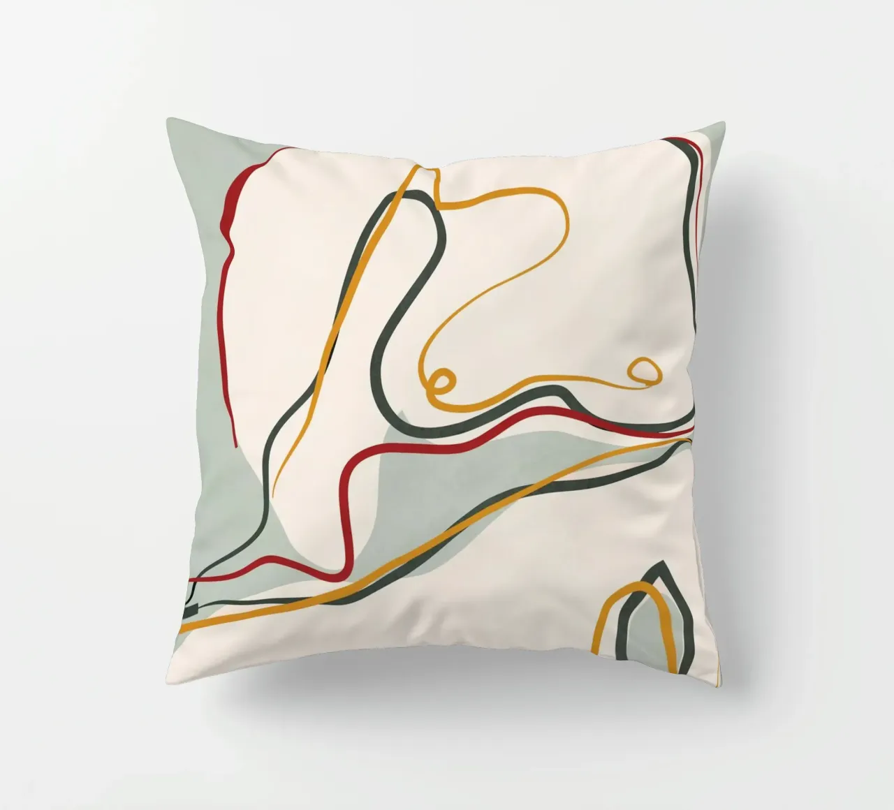 Abstract Thought Movement 1 cuscino da Nadjaa