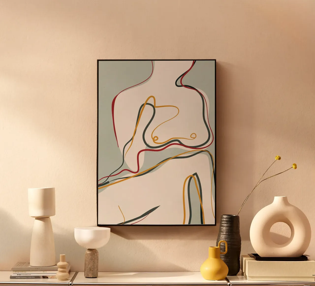 Abstract Thought Movement 1 plexiglass da Nadjaa