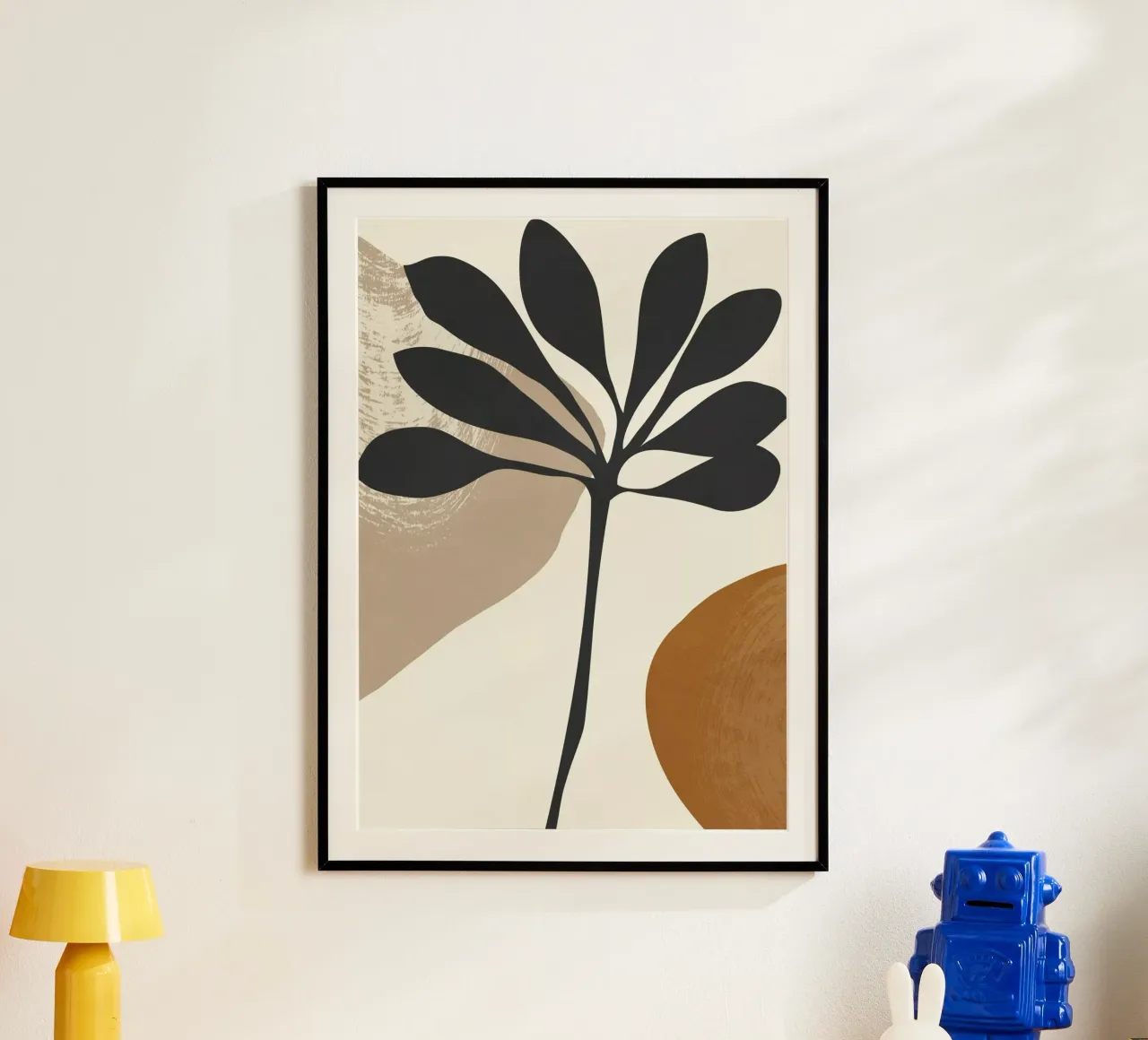 Art abstrait Plante 2 hahnemühle de ThingDesign