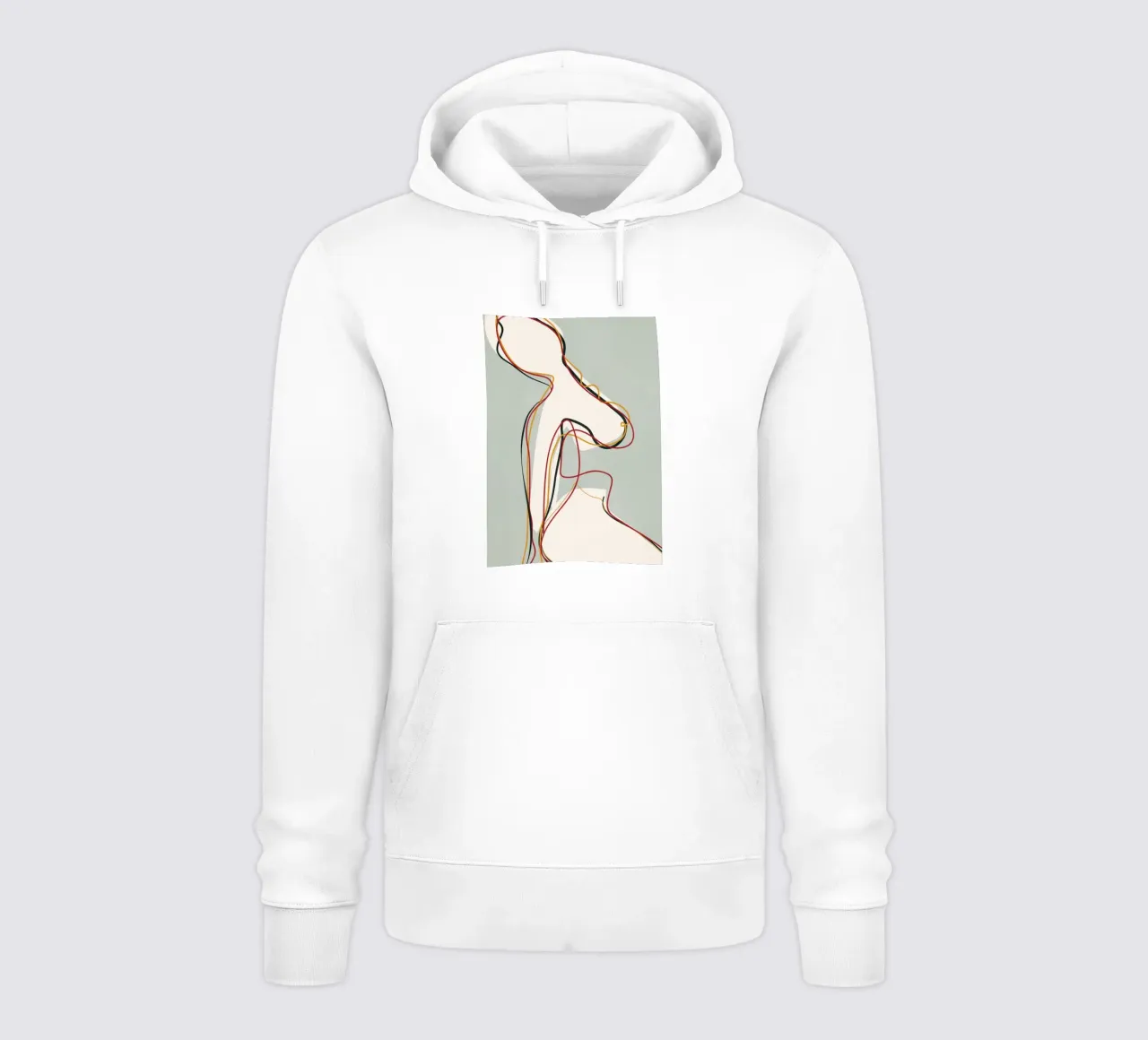 Abstract Thought Movement 2 felpa con cappuccio da Nadjaa