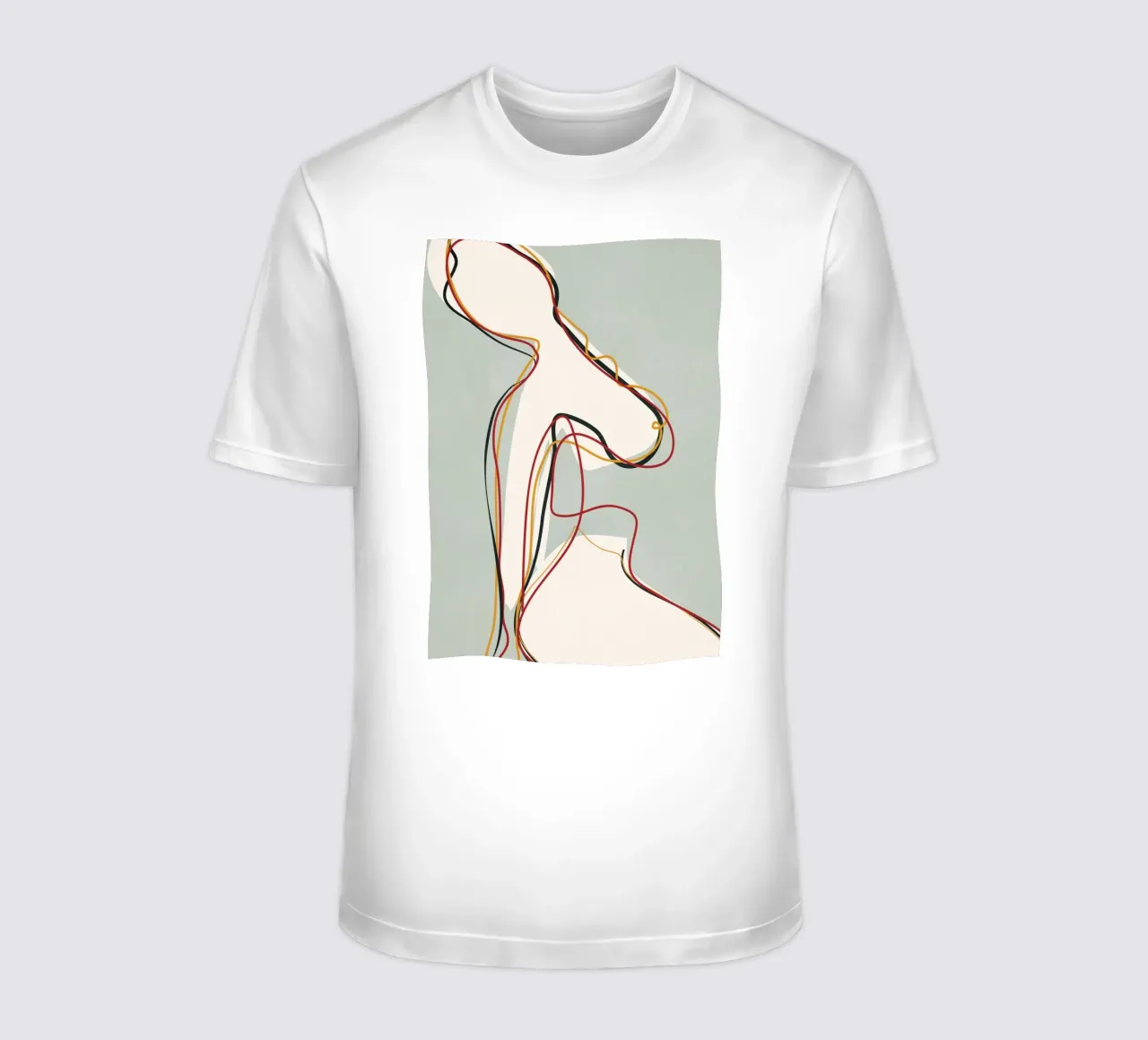 Abstract Thought Movement 2 t-shirt da Nadjaa
