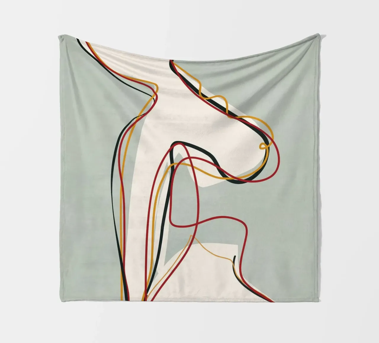 Abstract Thought Movement 2 coperta in pile da Nadjaa