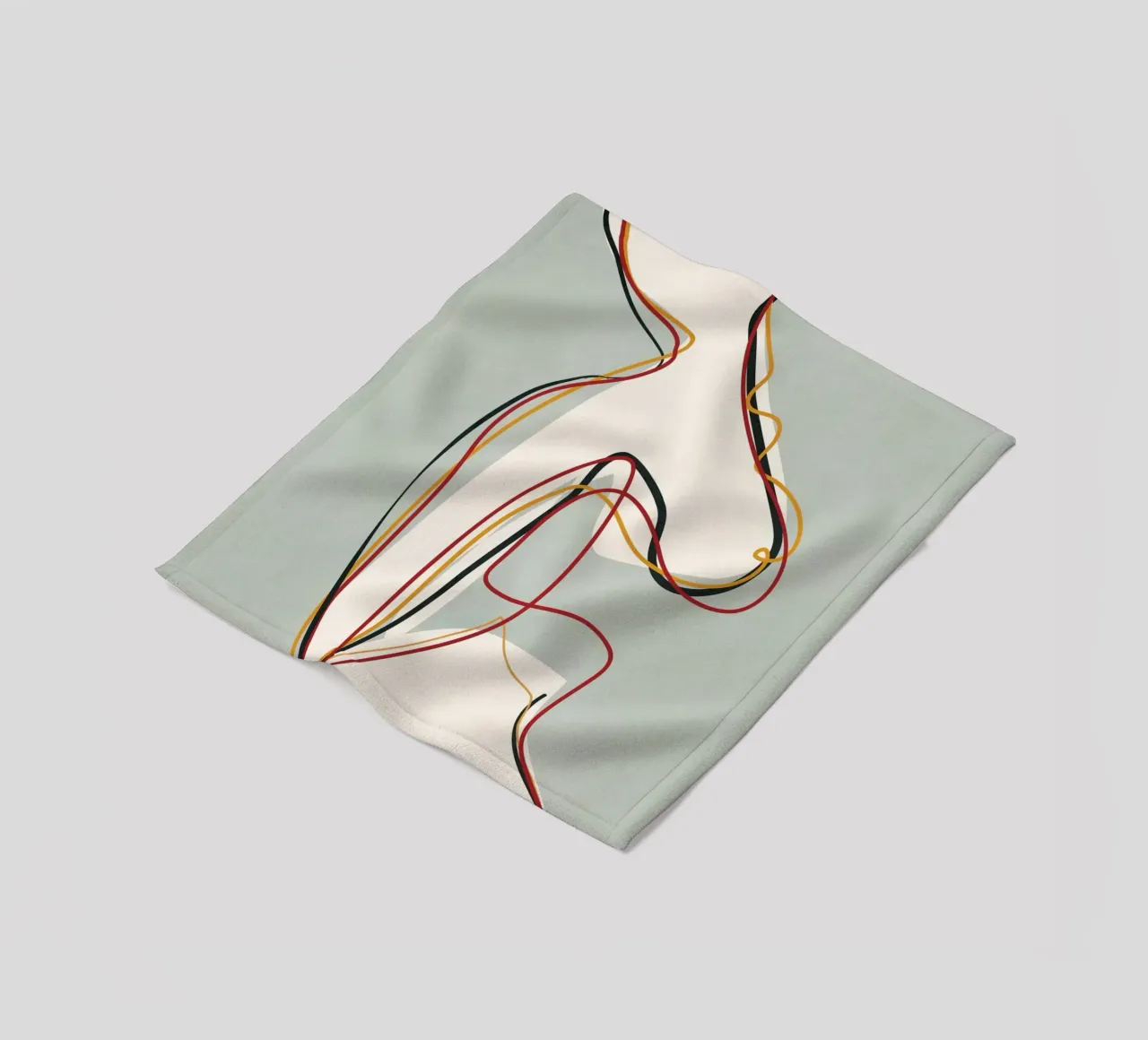 Abstract Thought Movement 2 coperta in pile da Nadjaa