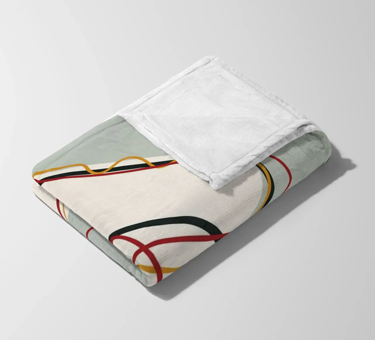 Abstract Thought Movement 2 coperta in pile da Nadjaa