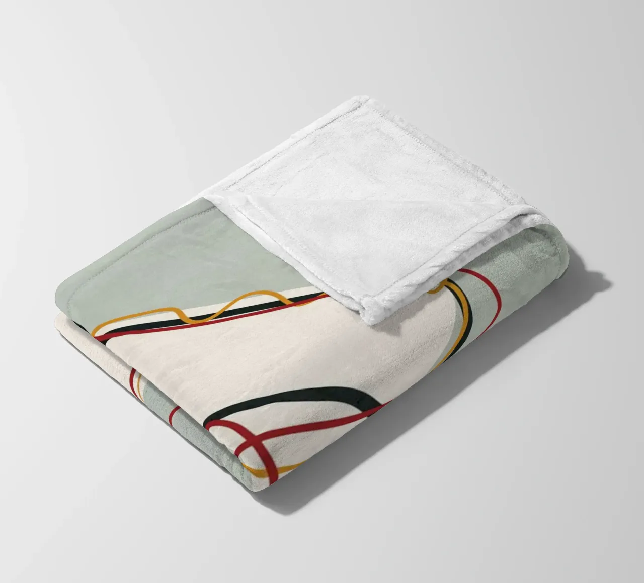 Abstract Thought Movement 2 coperta in pile da Nadjaa