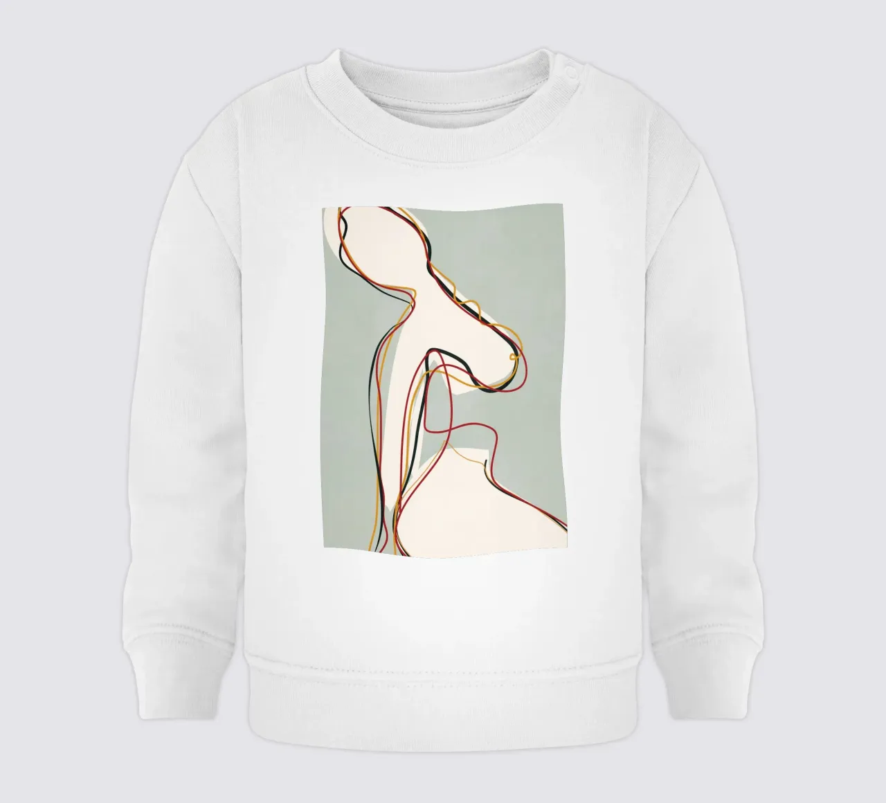 Abstract Thought Movement 2 felpa neonato da Nadjaa