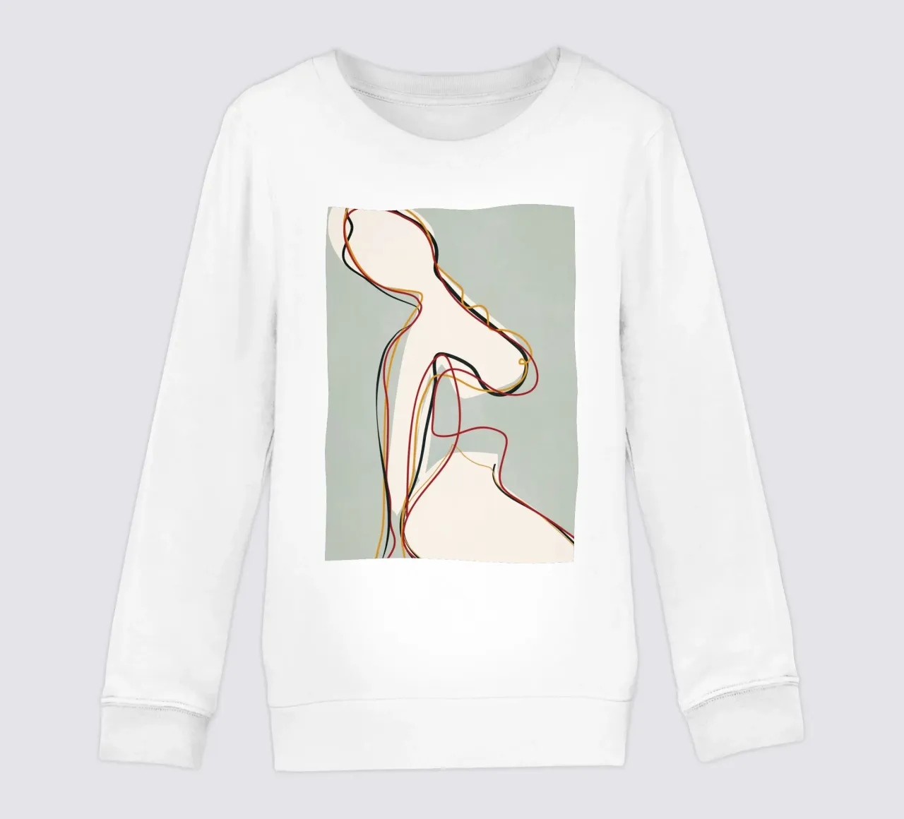 Abstract Thought Movement 2 felpa bambino da Nadjaa