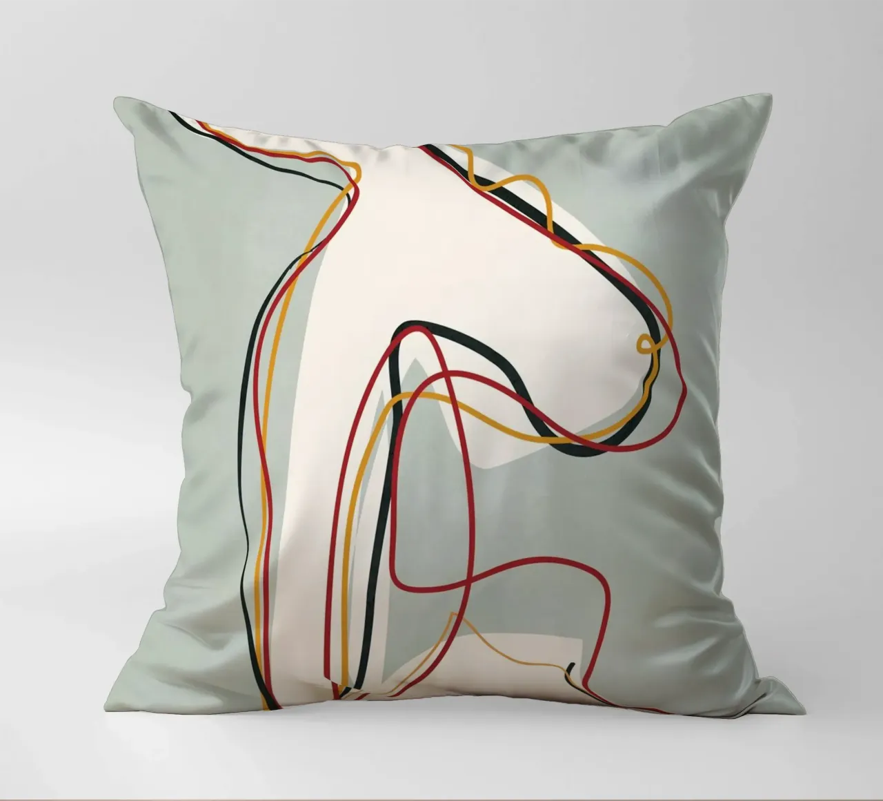 Abstract Thought Movement 2 cuscino da Nadjaa