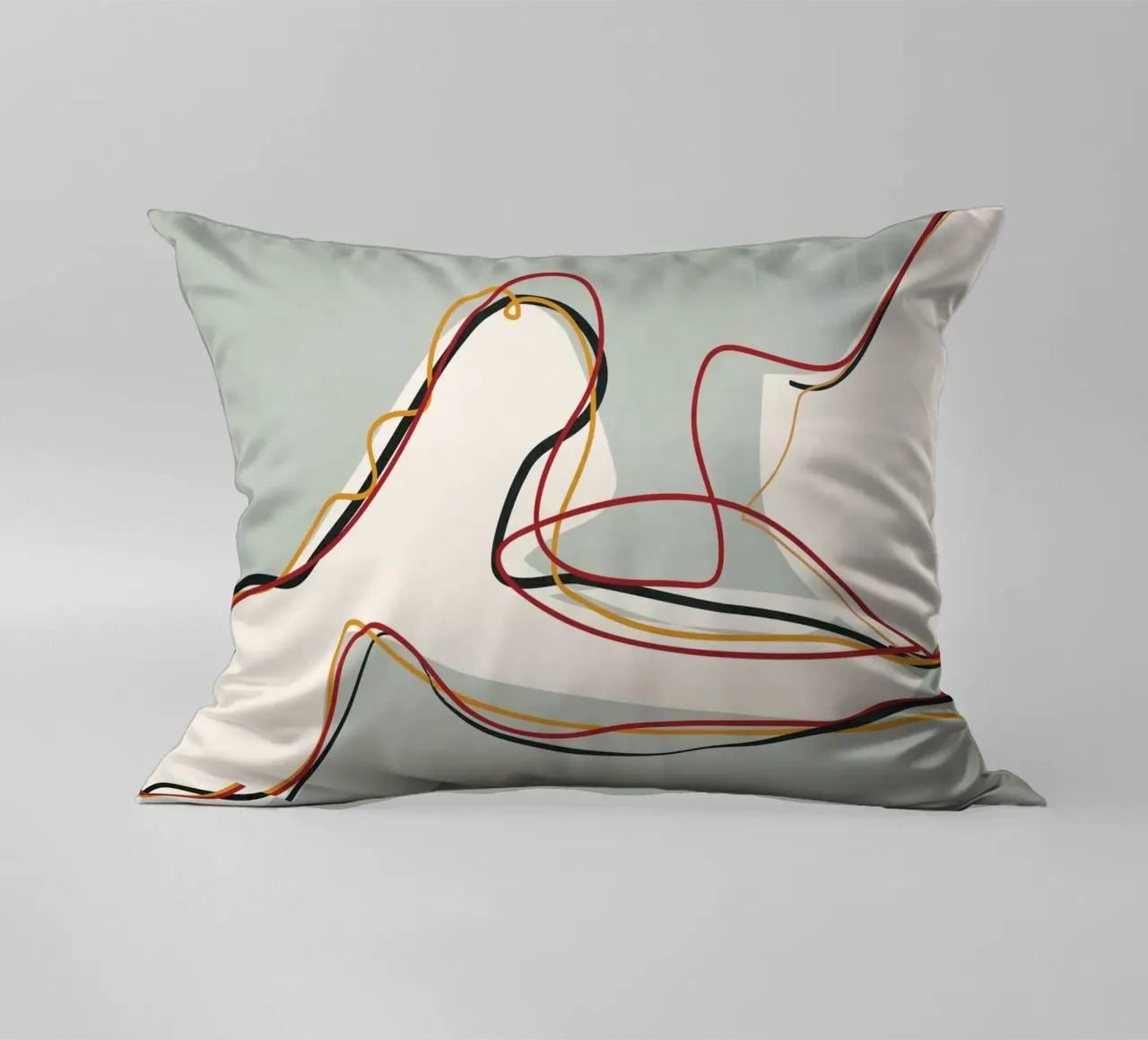 Abstract Thought Movement 2 cuscino da Nadjaa