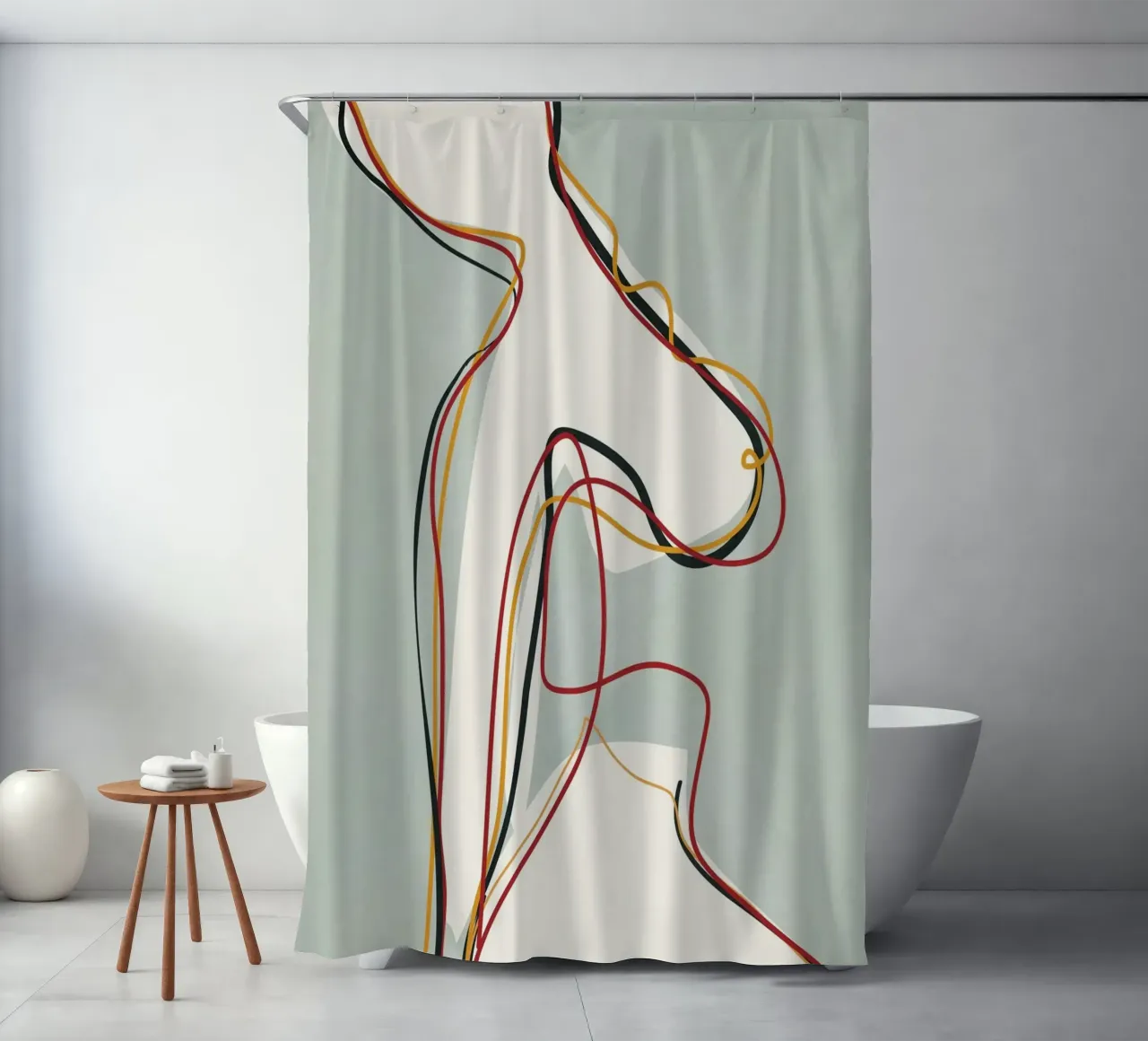 Abstract Thought Movement 2 tenda da doccia da Nadjaa