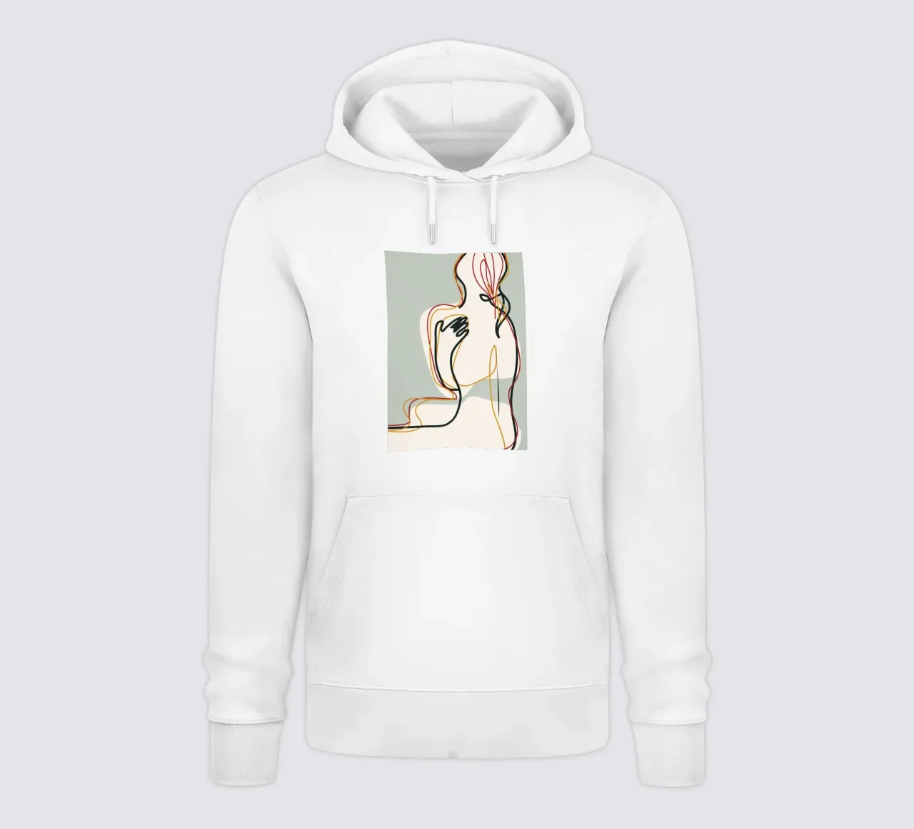 Abstract Thought Movement 3 felpa con cappuccio da Nadjaa