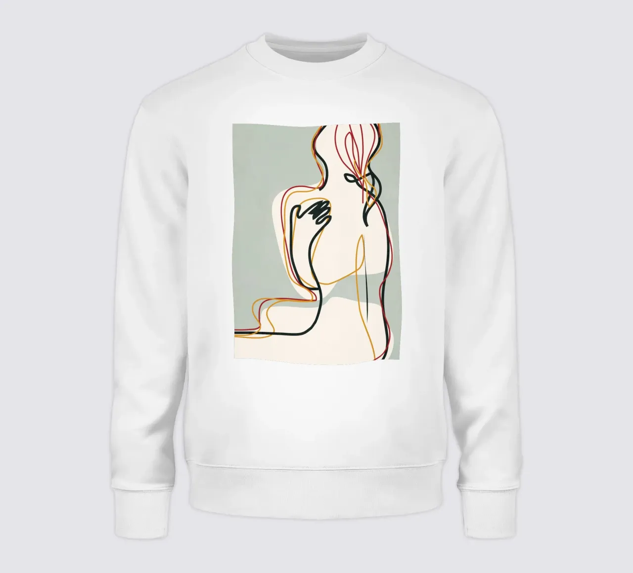 Abstract Thought Movement 3 felpa da Nadjaa