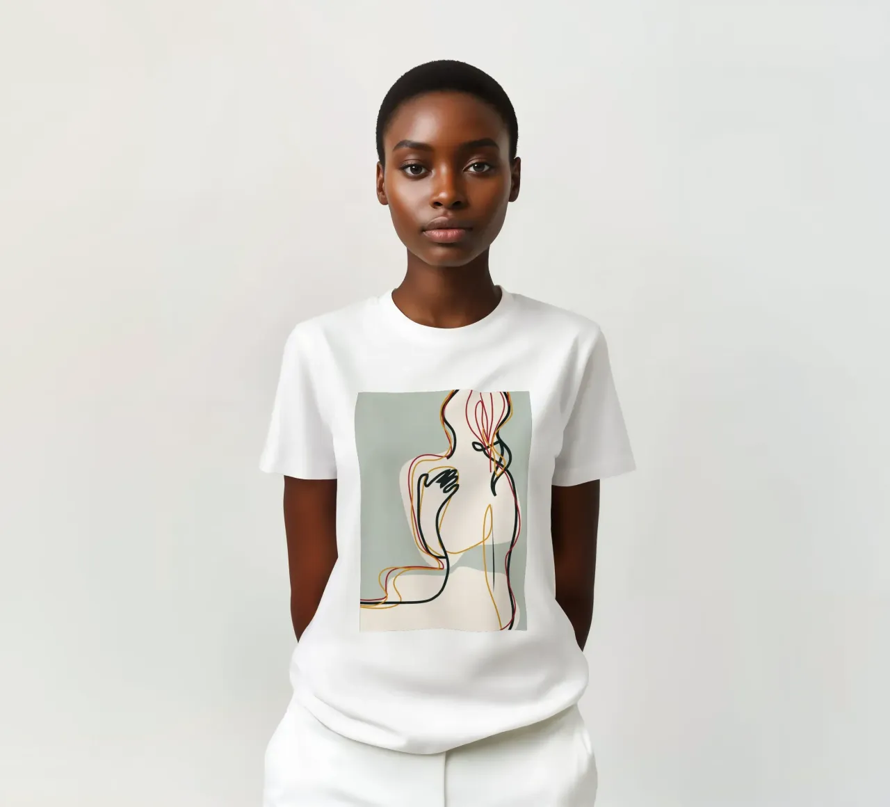 Abstract Thought Movement 3 t-shirt da Nadjaa