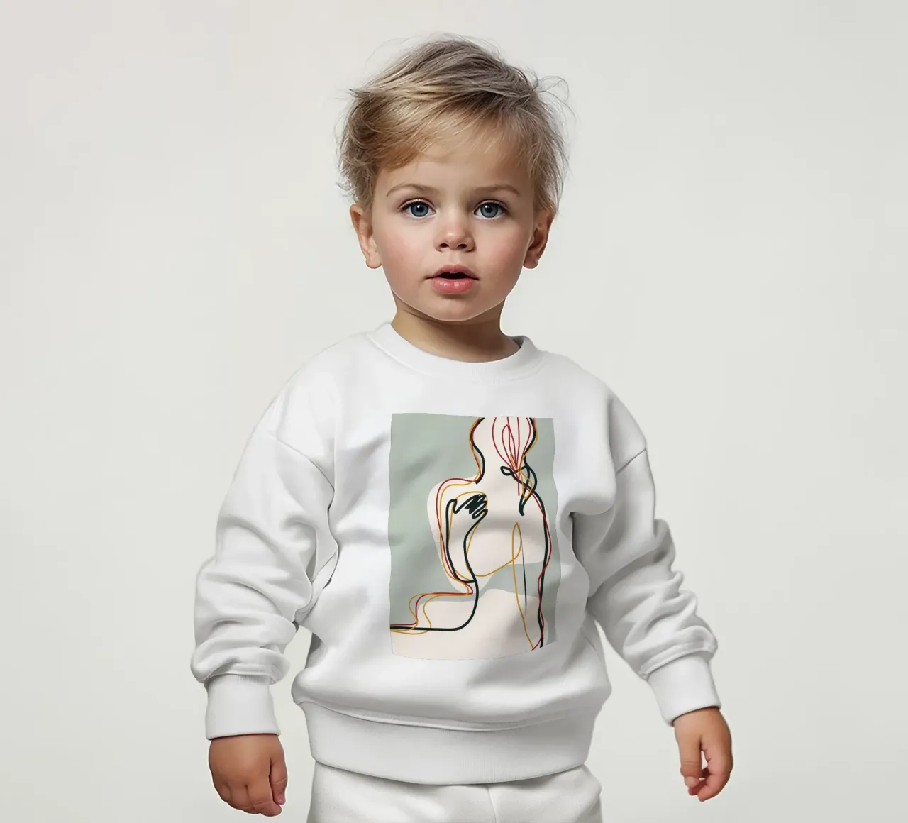 Abstract Thought Movement 3 felpa neonato da Nadjaa